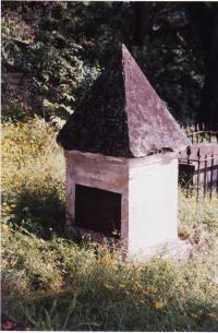 Gravestone of James William Edwin Leigh