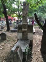 Maryanne Gertrude Riely, Alexandra Alberta Barren - Gravestone, Gravesite. Chennai - Quibble Island Cemetery Graves.