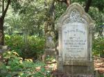 Grave of Betsey and George Claridge interred at Lonavla Christian Cemetery