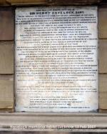 Havelock Memorial Tablet