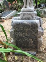 H D D Deane - Gravestone, Gravesite. Chennai - Quibble Island Cemetery Graves.