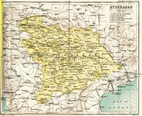 1909 Map of Hyderabad