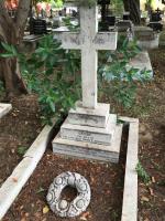 Eunice Vedamuthu - Gravestone, Gravesite. Chennai - Quibble Island Cemetery Graves.